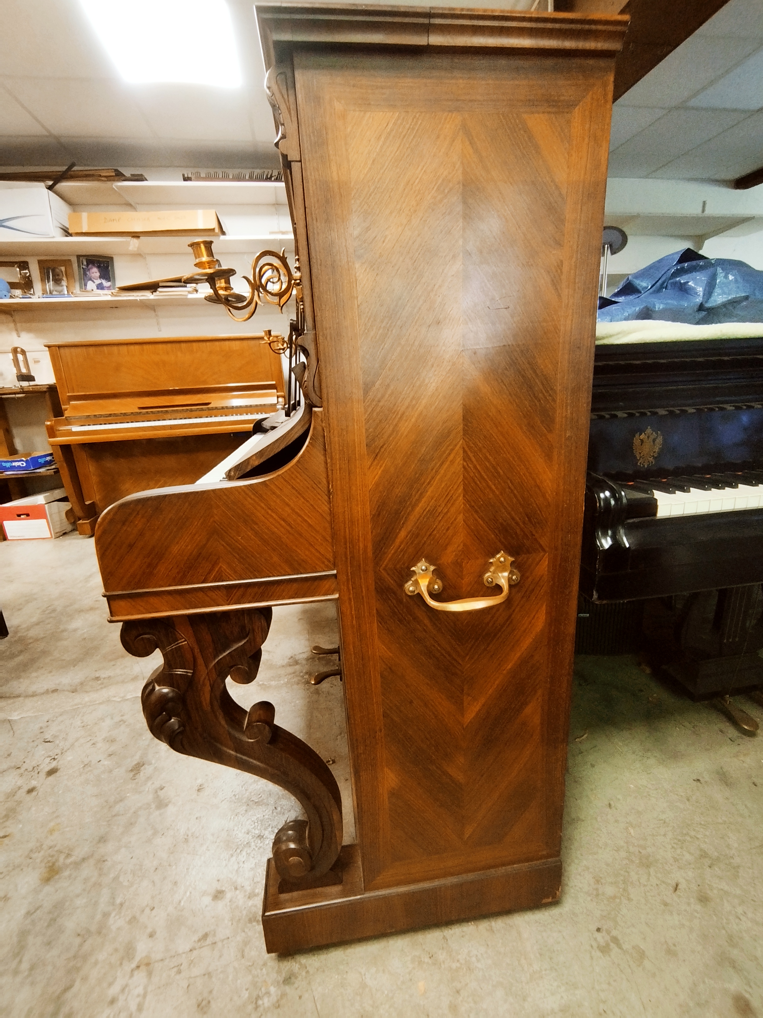 clic pour ouvrir dans un nouvel onglet piano droit Pleyel-Wolff-Lyon à acheter sur Montpellier